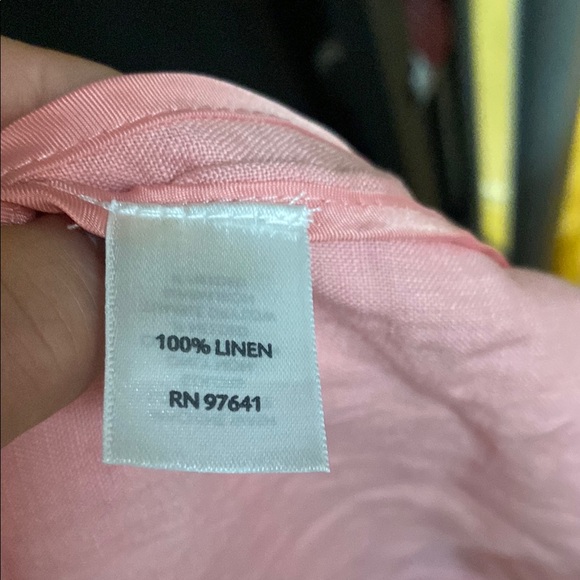 J. Jill Pink 100%Linen Sleeveless Maxi Sundress - Picture 4 of 8